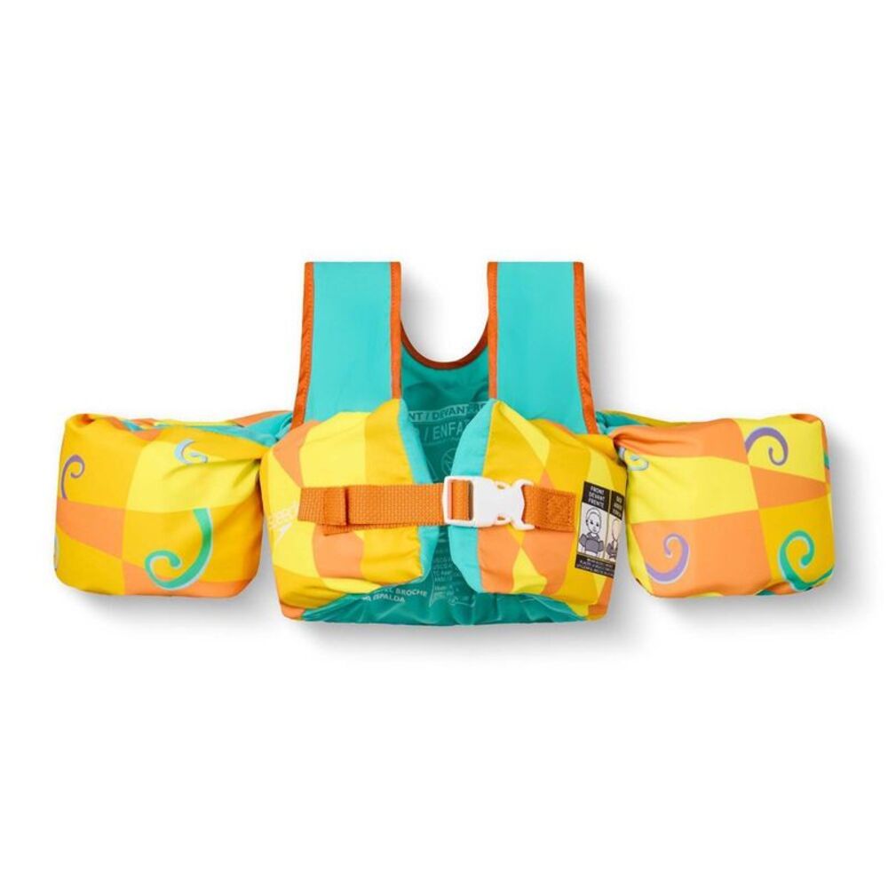 Speedo Splash Jammer Kids' Life Jacket Vest - Tentacolor Orange